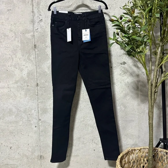 NEW!! ASOS New Look Jenna lift & shape tall skinny black crop jeans - Picture 6 of 9